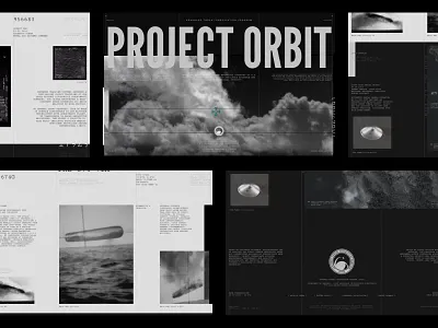 Mocktober: Project Orbit aliens dark mocktober story type ui website
