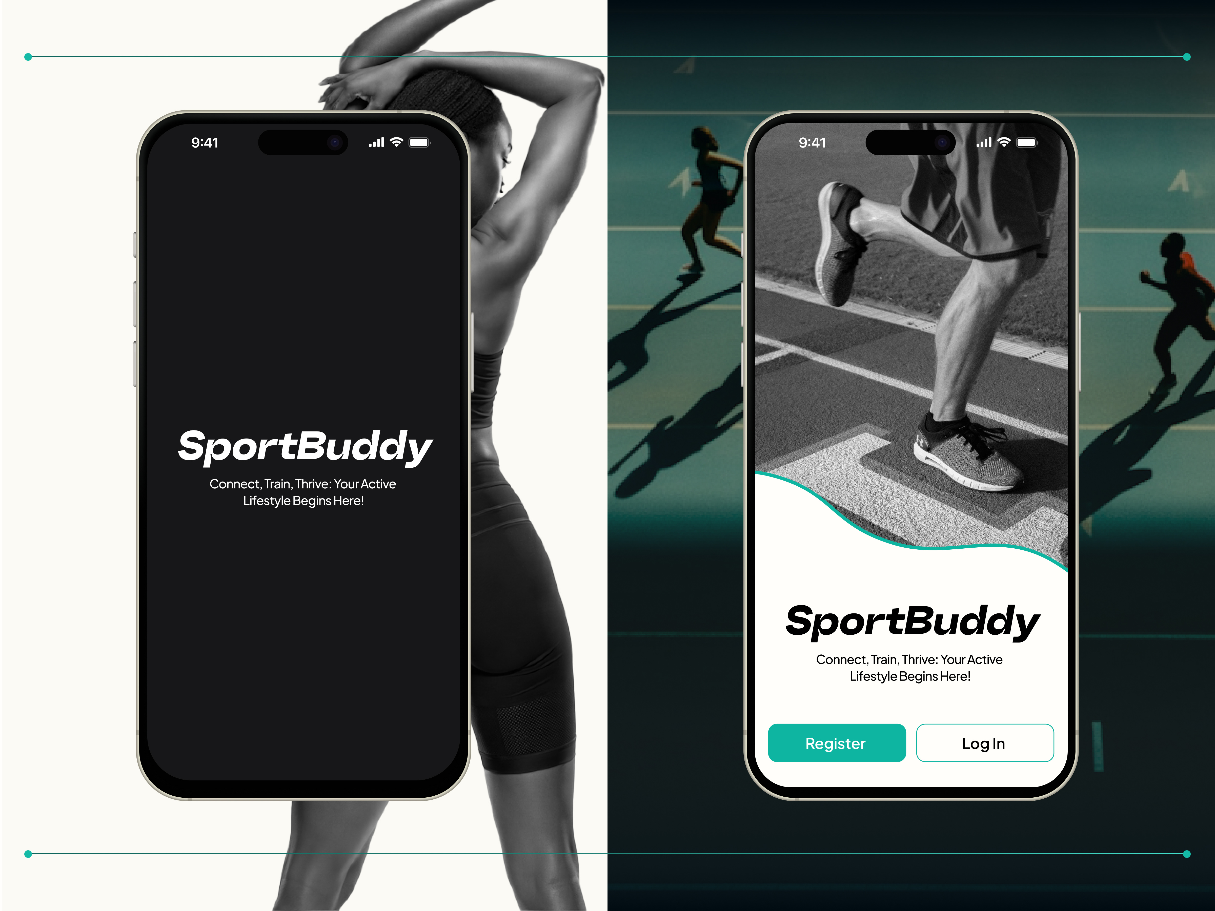 Dark & Light Theme for Fitness App android application dynamic fitness green ios mobile mobile ui sport ui user experience user interface ux uxui workout