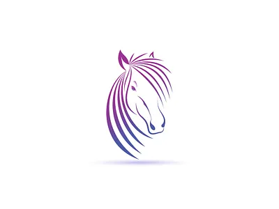 Horse Head logo horse horse head logo horse logo