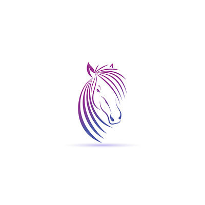Horse Head logo horse horse head logo horse logo