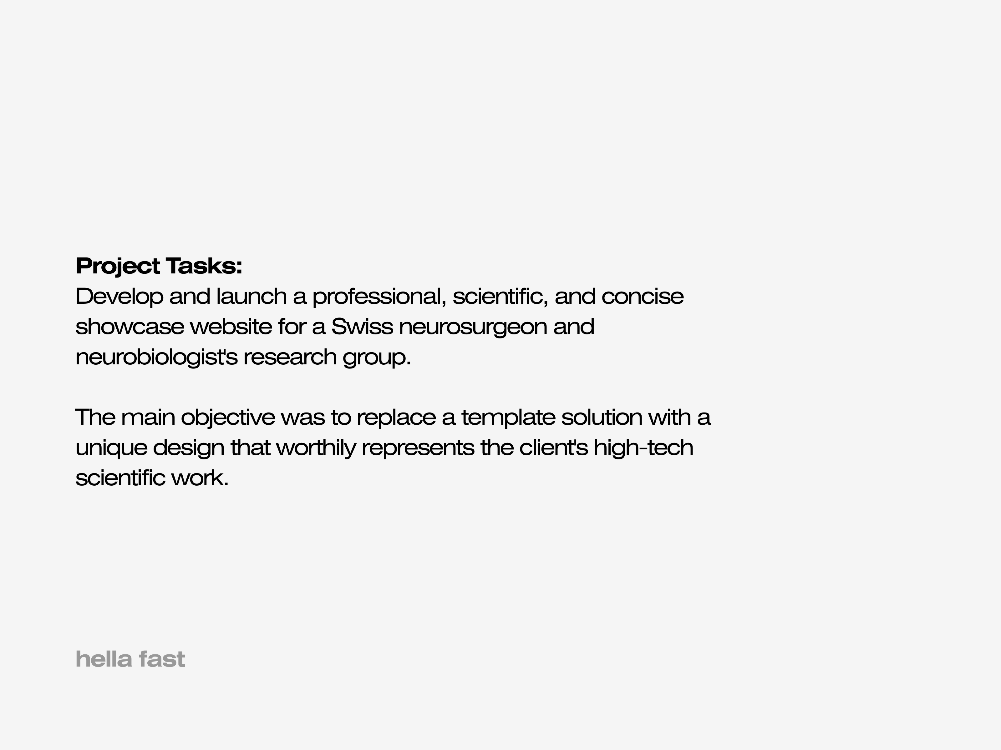 Example of Word Press + Elementor / Landing Page