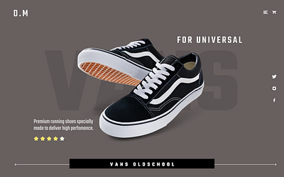 Vans Oldschool graphic design