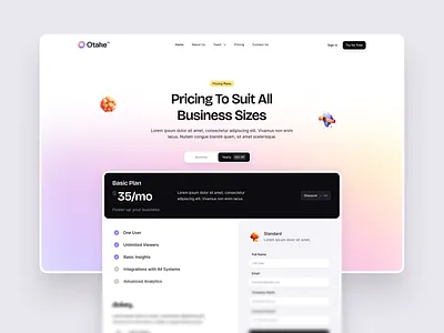 Pricing 🌅 Otake Template