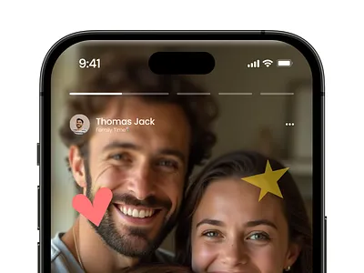 Social Media - UI Design Concept app concept design minimal socialmedia story ui ux