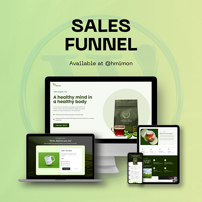 Sales Funnel best web developer in bangladesh cartflows ecommerce website elementor hm imon landing page sales funnel ui design up sale web designer web developer wordpress