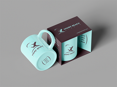 Windy Beach Studio branding branding graphic design logo packaging design