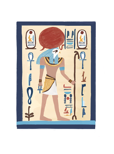“From stone to Sketch!” ✨🇪🇬 ancient egyptian art artwork digital art digitalart drawing egypt illustration pharonic procreate
