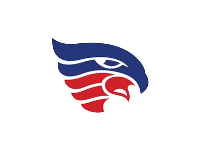 Hawk Flag brandidentity branding logo logodesign minimal minimalistlogo modernlogo symbol