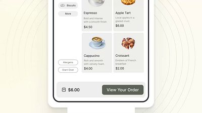 MarketPlate Kiosk Ordering & AI Upselling Animation ai animation app catering design experience food illustration kiosk motion graphics order restaurant upsell ux