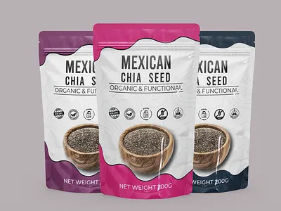 Pouch Packaging Design bag design bard design branding cbd flayer design graphic design jar design label design logo oil design packaging design pouch supplement label design