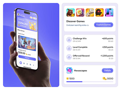 Sudoku Mobile App UX/UI 🧩 casino design game app gaming igaming mobile mobile app motion graphics p2e rewards rewards app sudoku ui ux