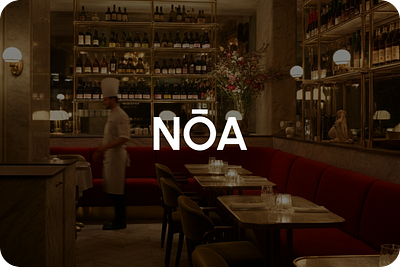 Redefining Calm — A Minimalist Restaurant Identity for NŌA art direction brand concept brand identity brand presentation branding calm aesthetics clean design color palette graphic design logo design minimalist branding minimalist design modern branding nordic design packaging design restaurant branding restaurant design typography design visual identity visual system