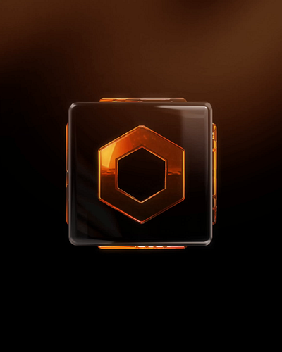 Crypto Cube 3d animation bitcoin crypto cryptocurrency defi motion graphics ui web3