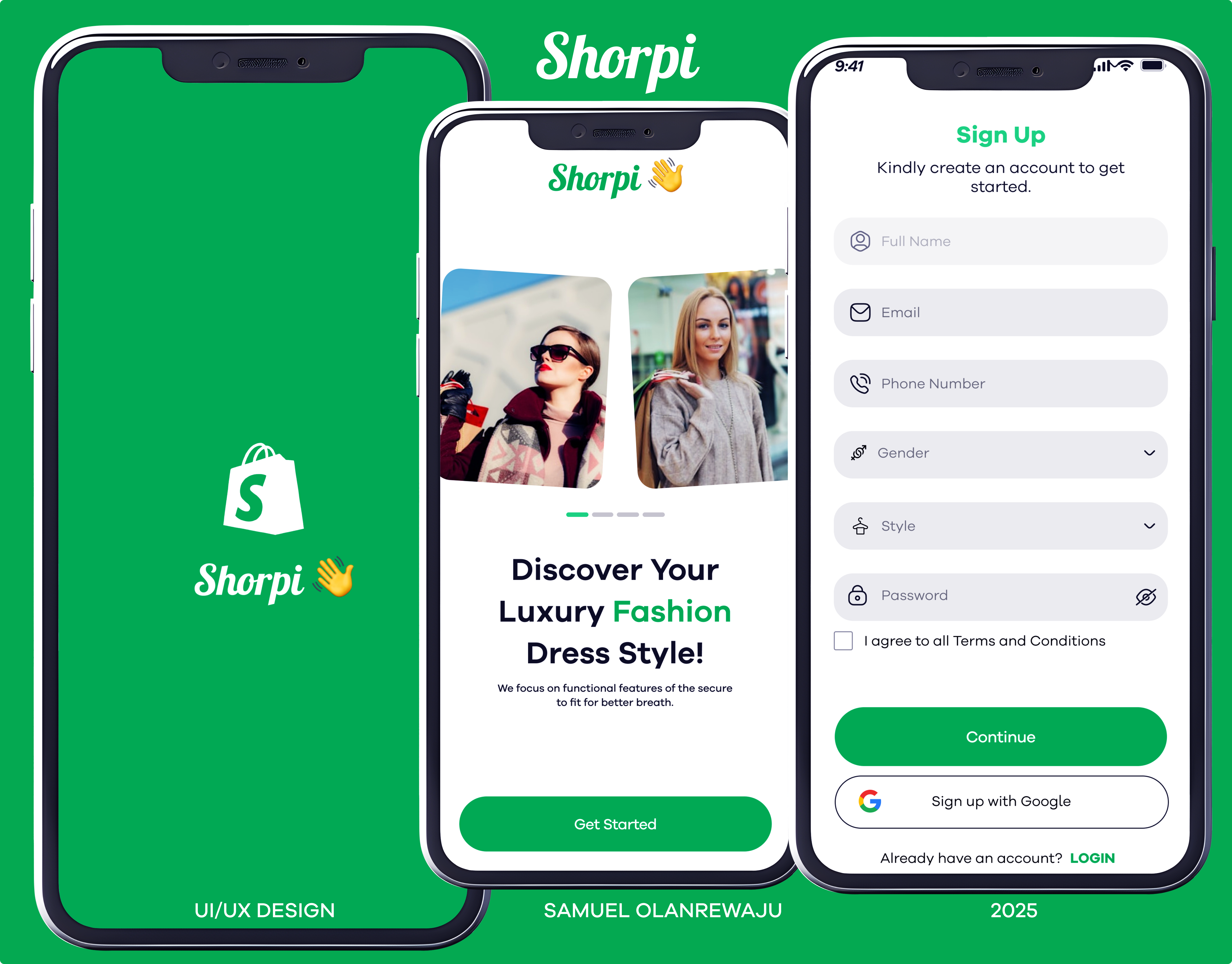 Example of Shorpi: Ecommerce Mobile App UI Design.