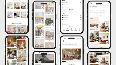 Easy Home: Product Design Case Study ai tool case study design process design thinking figma mobile mobile app product product design ui ui design user experience user interface ux ux design