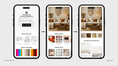 Easy Home: Product Design Case Study ai tool case study design process design thinking figma mobile mobile app product product design ui ui design user experience user interface ux ux design