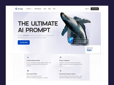 AI Prompt Store ai store aidesign aiplatform creativedesign landingpagedesign modernui online store productdesign promptstore techstartup uiuxdesign userexperience uxdesigner webdesign website design