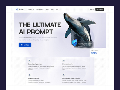 AI Prompt Store ai store aidesign aiplatform creativedesign landingpagedesign modernui online store productdesign promptstore techstartup uiuxdesign userexperience uxdesigner webdesign website design