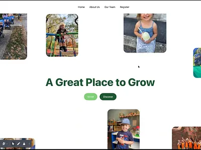 Park Early Childhood Center — Website Design & Development brand design brand identity brand identity design branding daycare education kentucky lexington logo design non profit preschool relume school web design web designer webflow