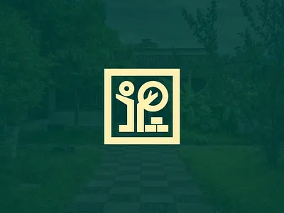 Crafting outdoor dreams with clean lines and green vibes. branding design graphic design logo minimallogo