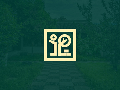 Crafting outdoor dreams with clean lines and green vibes. branding design graphic design logo minimallogo