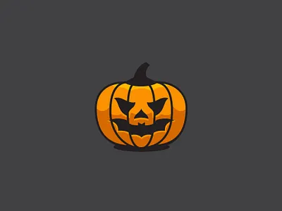 Bat-o-lantern bat design graphic design halloween illustration illustrator jack o latern logo pumpkin vector