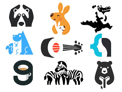 My negative space logos animal logo brand brand designer branddesigner branding branding designer design elegant graphic design logo logo design logo designer logodesign logodesigner logotype modern negative space negative space logo