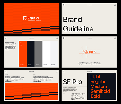 Brand guideline ai branding branding design graphic design illustration logo mobile design typography ui vector