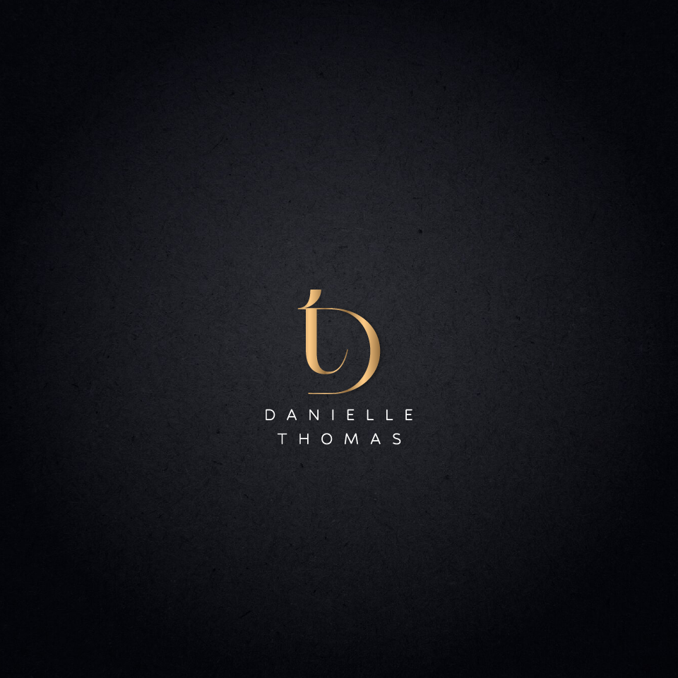 Elegant Monogram Logo for Danielle Thomas brandidentity branding elegantdesign goldlogo lettermark logo designer logodesign luxurybranding mdmostafizurrahman minimallogo modernlogo monogramlogo personalbrand