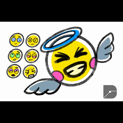 Angel Wings & Tings - Fun Icons angel wings art design graphic design icons illustration vectors