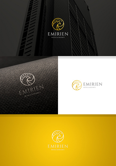 Luxury Logo Design for Emirien Hotels & Resorts branddesign branding creativelogo elegantbranding goldlogo graphic design graphicdesign hospitalitybrand hotelbranding logo logodesign luxurybranding luxurylogo minimallogo modernbranding premiumdesign resortlogo vector