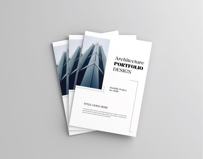Minimal Architecture Portfolio Template 12 pages layout A4 print a4 brochure architect cv architecture portfolio architecture template brochure template business clean design creative portfolio design portfolio illustrator brochure interior portfolio minimal brochure modern layout multi page design portfolio print ready template template