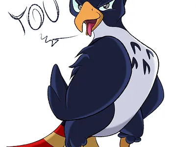 Hungry Bird bird illustration