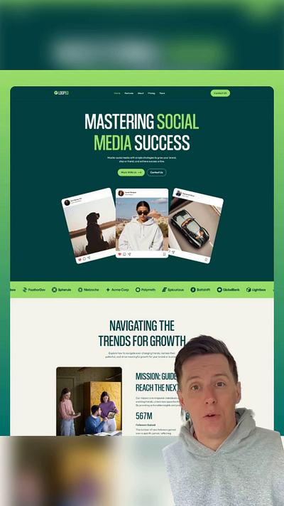 Launch Websites Faster with us — Templates for Webflow & Framer branding figma framer ui webflow