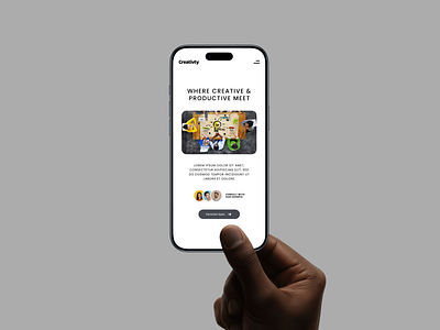 Hero Section Design For Mobile app app design application application design hero hero dection mobile design ui ui.ux uiux user user inerface ux uxui