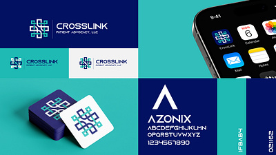 Crosslink Branding branding design graphic design illustration logo logo design modern signature logo ui unique
