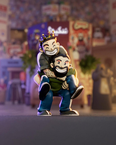 Kouman 3d animation branding character design graphic design illustration logo motion graphics ui