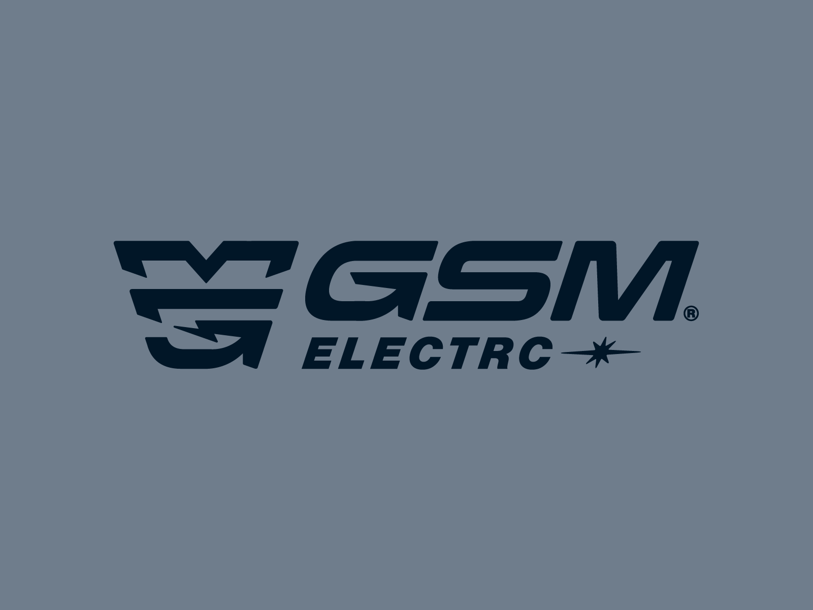 GSM Electrc Logo Concept bolt branding design electric electrician graphic design logo logo design monogram ny owl visual identity