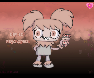 Traumatober Day 30: Psychopath art post art tag digital art drawing fan art fanart illustration mixels oc
