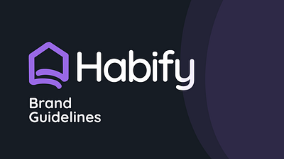 UX/UI Design: Brand Guidelines - Habify PropTech animation branding design design system graphic design house illustration logo properties proptech real state rental startup typography ui ux vector