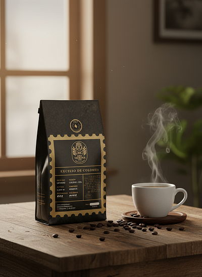 Web & Logo Design & Branding: Tayrona 100% Colombian Coffee ai ai design branding coffee colombian coffee design design system generative ai graphic design illustration logo typography ui ux vector