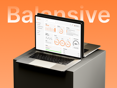 Health & Fitness Dashboard | Balansive creative dashboard dashboard design design fitness health interaction design modern product design typography ui user experience user interface ux uxuidesign web design website website design