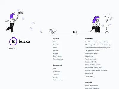 buska footer