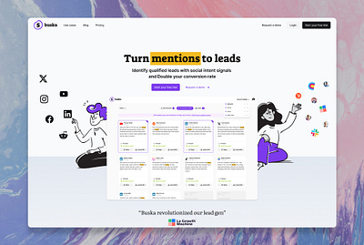 Turn mentions to leads