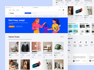 Swap ecommerce swap website