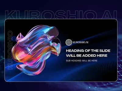 AI Pitch Deck Presentation Design artificial intelligence brand guide branding crypto google slides graphic design illustration keynote logo look luxury network pitch deck design powerpoint presentation presentation cover presentation slides template web3 world