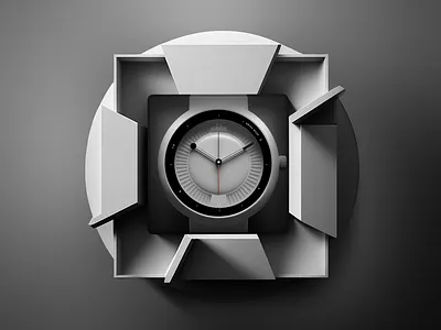 Watchface design and Box concept 3d box brand branding c4d clock face hardware render swiss watch watchface wearable