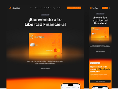 Fintech Landing Page Design aidesign cardlaunch debitcard designsystem financialapp fintechdesign fintechexperience fintechlanding interaction design landingpage navigation design productdesign productlaunch responsiveui user experience (ux) uxcasestudy uxuidesign visualdesign webappdesign webdesign