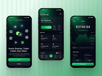 Crypto App Design app design banking app crypto crypto app crypto app design crypto trading app crypto trading app design finance finance app finance app design fintech fintech app fintech app design mobile app oripio trading trading app trading app design web3 app web3 app design