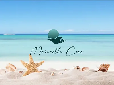 Beach ⛱ resort logo / Hotel brand identity beach hotel logo beach logo beach resort logo brand design brand identity branding design graphic design hotel logo illustration logo ocean logo resort brand resort logo travel vector